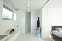 Modern ensuite bathroom with shower cubicle