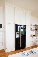 Black fridge freezer