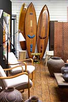 Wooden surfboards 