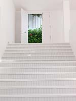 Tiled staircase