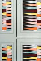 Patterned cupboard doors