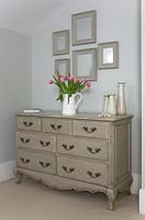 Beige chest of drawers