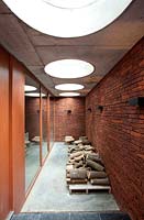 Log storage in basement