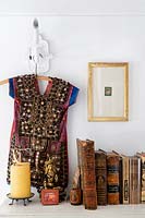 Ethnic dress and vintage books 
