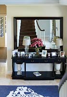 Large console table in hall