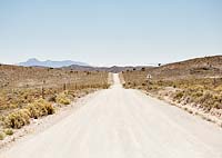 Road through desert, South Africa