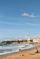 Beach scene, Biarritz