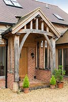 Timber porch