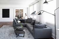 Grey corner sofa 