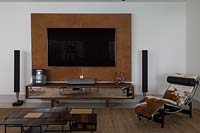 Wall mounted television