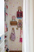 Childs bedroom with dressing room