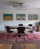 Contemporary dining room