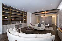Open plan living space