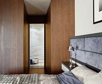 Contemporary bedroom with ensuite