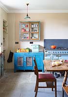 Colourful kitchen units