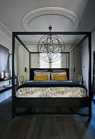 Contemporary four poster bed