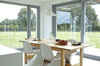 Dining area with scenic views