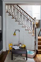 Childrens furniture beside stairs