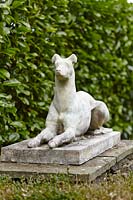 Greyhound sculpture