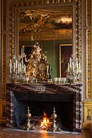 Christmas decorations in the kings bedchamber, Vaux le Vicomte