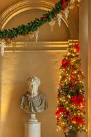 Decorations in the entrance hall, Vaux le Vicomte