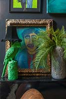 Eclectic accessories and art