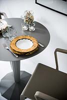 Compact dining table