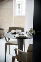 Compact dining area
