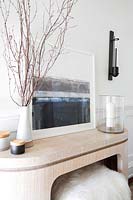 Modern console table
