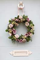 Floral wreath with Roses