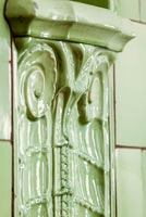 1920s fireplace detail
