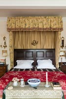 The master bedroom or The Chatelaines room  - Cothay Manor