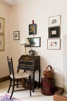 An early Chinese bureau  in the master bedroom - Cothay Manor