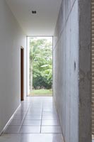 Tiled corridor