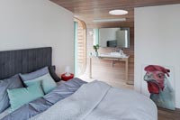 Modern bedroom with ensuite