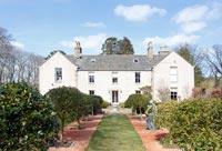 Country house and formal garden