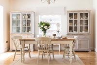 Country style dining area