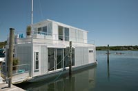 Contemporary boat house