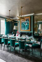 Opulent dining room