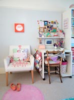 Desk in childs bedroom