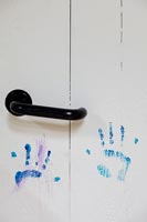 Childs handprints