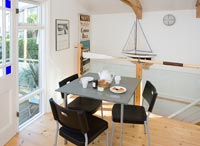 Compact dining area
