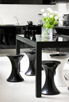 Black kitchen furniture