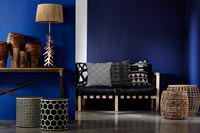Patterned accessories and soft furnishings