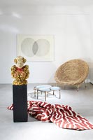 Modern art and furniture