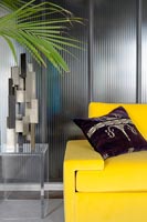 Modern yellow sofa 