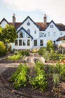 Period house and vegetable garden