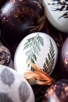 Decorated eggs