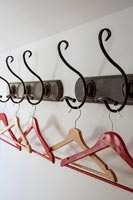Hook rack and coat hangers
