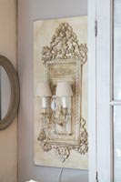 Ornate vintage wall lamp